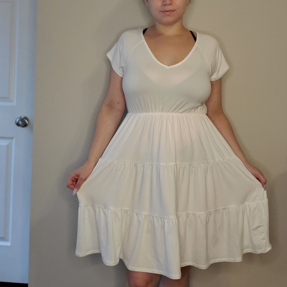 white sundress